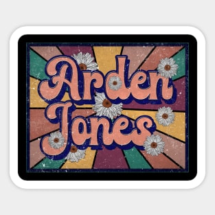 Awesome Name Jones Lovely Styles Vintage 70s 80s 90s Sticker